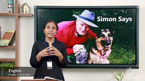 Grade 3 English Chapter 2 Class 1 Simon Says part 1