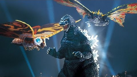 Godzilla Unleashed Movie Recreation #12 Godzilla vs Mothra (1992)