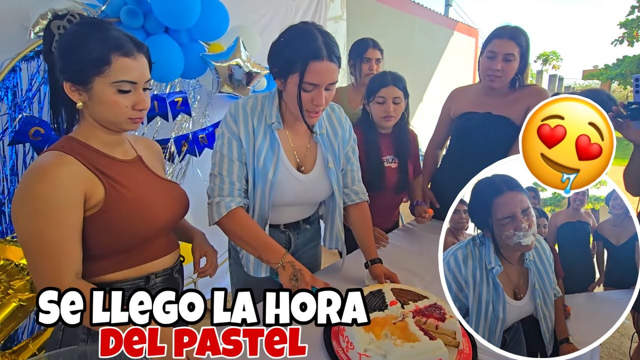 Johana y Gaby le hicieron una broma a melissa a disfrutar de el rico pastel 🥳🥳