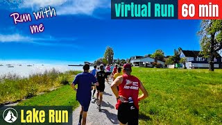 Kesswil Lake Run 🇨🇭 Швейцария Страна чудес | Беговая дорожка | Виртуальный забег #91