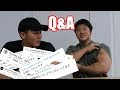 【筋トレ】相澤隼人くんとQ&A！　使っているサプリメント・１日のスケジュール　など