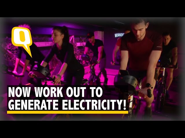 Electricity Working Out in This Eco-Friendly Gym YouTube