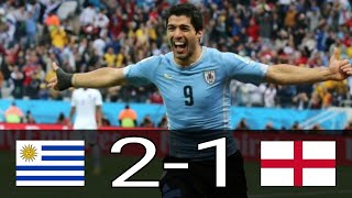 Uruguay vs England 2-1 (Commentary by Carlos Muñoz) Brazil World Cup 2014