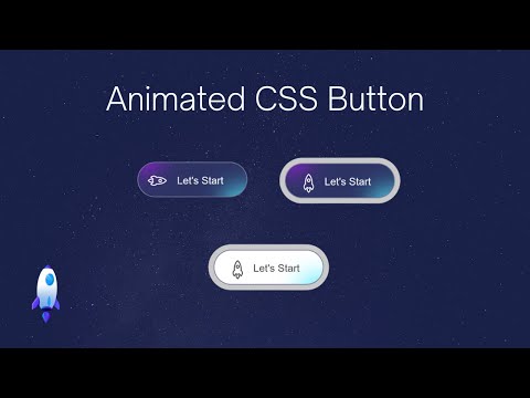 Awesome Button Hover Animation - Animated CSS Button - Creative Hover Effect - Interactive Button