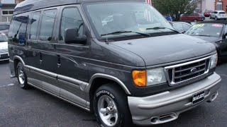 *SOLD* 2004 Ford Econoline Explorer Conversion Walkaround, Start up, Tour and Overview