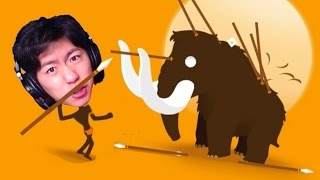 The Royal Chieftain's Great Operation to Slice and Eat the Mammoth!! Mobile Game King~Mob~! Big H... screenshot 4