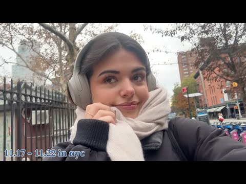 eating good food, work events, and talking to the camera like it's my diary