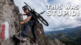 I Carried My E-bike Up A Via Ferrata… It Went Very Wrong