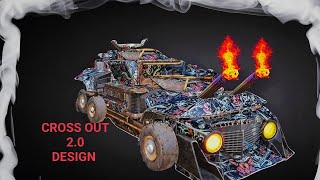 Crossout mobile NEW  Car design max weapon utility SUBSCRIBE FOR MORE