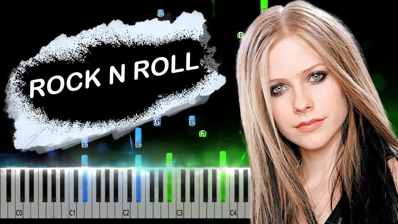 Avril Lavigne Rock N Roll Tekst Avril Lavigne - Rock N Roll Piano Tutorial - YouTube