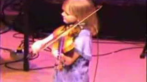 7 Year Old Fiddler Laura Watson Part 1