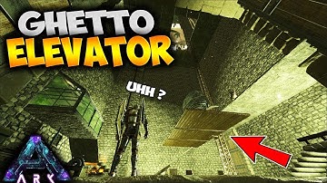 BASE BUILDING!  GHETTO ELEVATOR & ZIP LINES!  (Ark Survival Evolved Aberration Pooping Evolved Ep 4)
