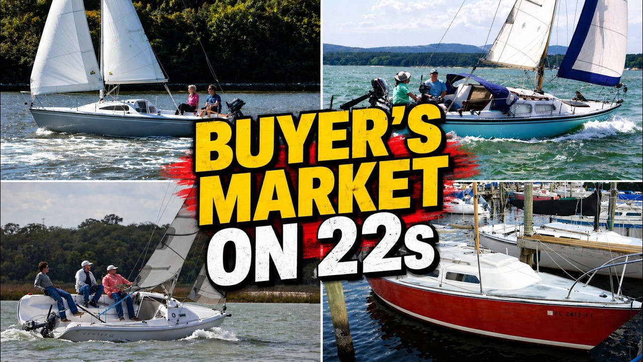 ⁣Best 22 foot Sailboats