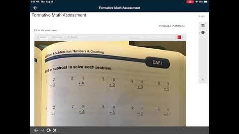 Schoology: Highlight Image and File Upload Assessments
