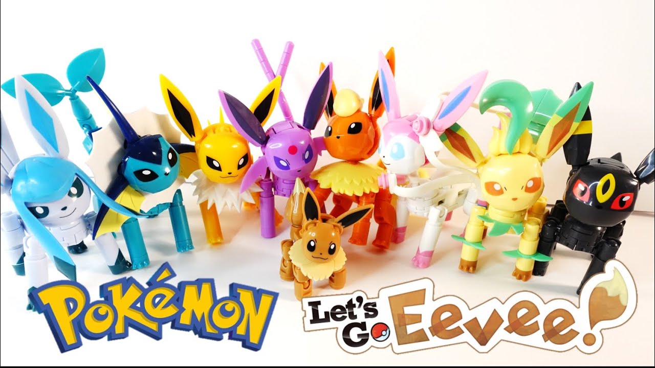 Buy Mega Construx Pokemon Every Eevee Evolution Toy Building Set