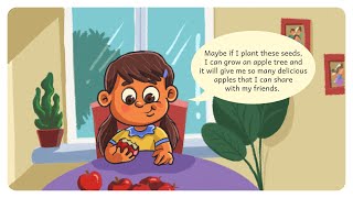 Appy, The Apple Plant | Stories for kids | Kids Books Read Aloud | Come Sing With Us