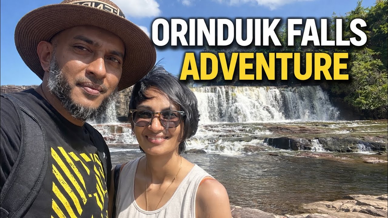 EPIC TRIP TO ORINDUIK FALLS | GUYANA BRAZIL BORDER #outdoors #adventure #nature #vlog #fyp 
