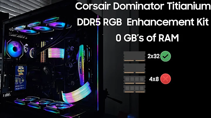 CORSAIR Dominator Titanium DDR5 RGB Light Enhancement Kit