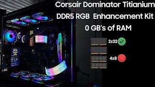 Corsair Dominator Anium Ddr5 Rgb Light Enhancement Kit