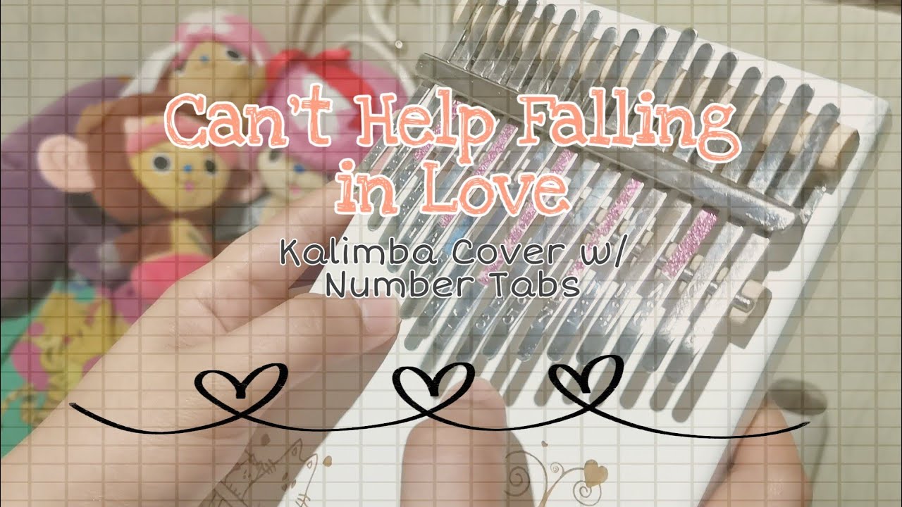 Can't Help Falling in Love | Kalimba Cover w/ Number Tabs - YouTube