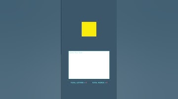 Character counter CSS and JavaScript | words counter |