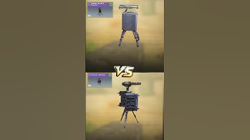 Old Vs New Epic Sentry Gun in CODM 💀 #shorts #codmobile #trendingshorts