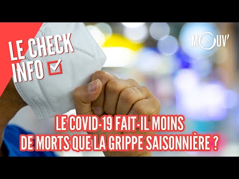 Le Covid-19 fait-il moins de morts que la grippe saisonnière ? Le Covid-19 fait-il moins de morts que la grippe saisonnière ?