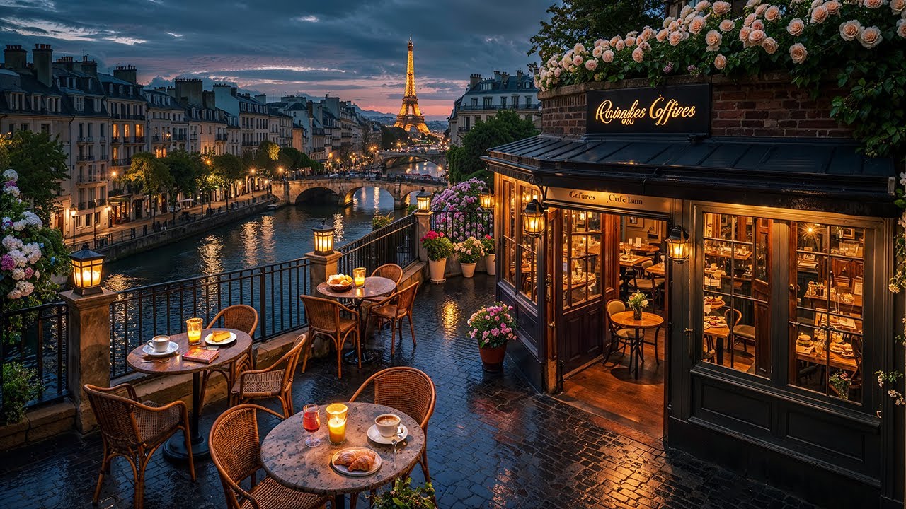 Paris Jazz by the Seine – Soft Jazz Music for Peaceful Night Work, Study & Wine Moments