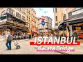 Walking in ISTANBUL - Eminönü Bazaar - Sirkeci to Galata Bridge (Haliç) - TURKEY