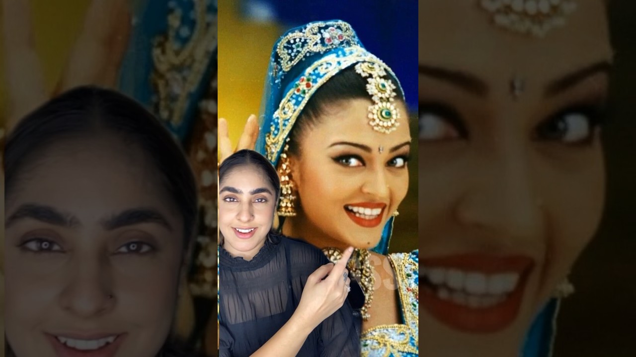 Aishwarya rai inspired makeup look from her famous nimbooda song Bollywood  makeupartist  makeup