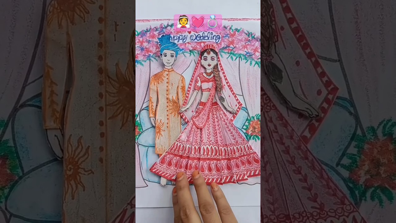 Paper Doll Wedding 👰💍💓