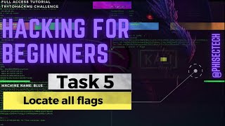 PhiSecTech: TryHackMe 'Blue' Machine: Hacking for Beginners - Full Access Tutorial with Essentials