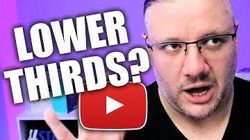 What is a lower third? [How To Add Lower Thirds]