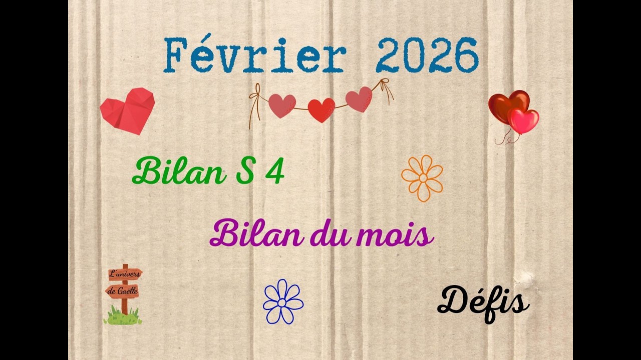 Février 2026 - Bilan S4 et du mois #économies #systemedesenveloppes #enveloppesbudget 