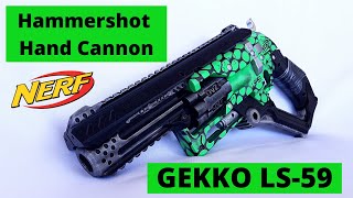 Rainbow Mods #31: Gekko LS-59 - A Nerf Hammershot hand cannon