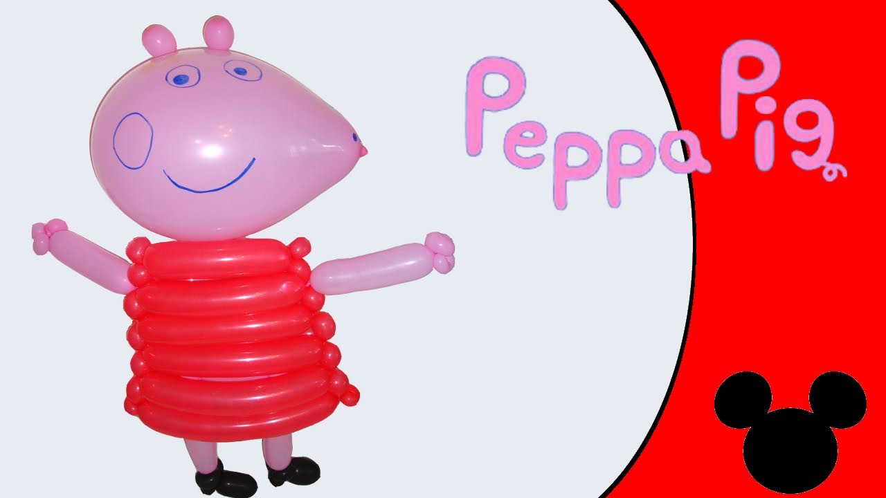 Balloon Twisting - Peppa Pig Instructions - Cartoons and Comics 