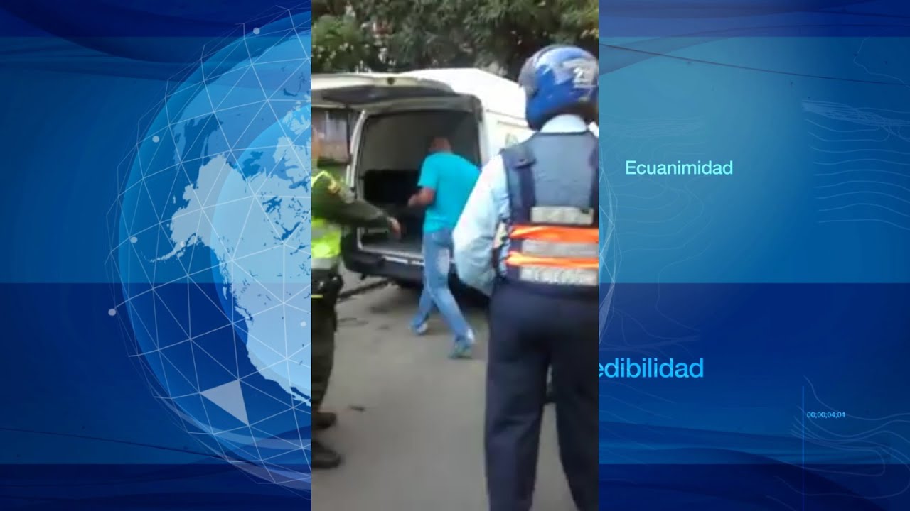 Polémica por enfrentamiento entre agentes de tránsito y policías en Medellín