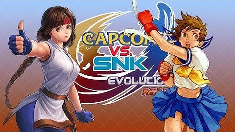 Yuri Sakazaki vs. Sakura - CAPCOM VS. SNK EVOLUTION REV 2