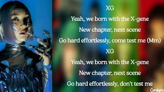 XG - X-GENE (lyrics)