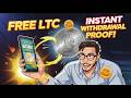 Ltc mining site 🔥 without investment 🔥🤑 instant withdrawal proof 💵🔥 | cloud mining