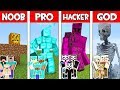 Minecraft NOOB vs PRO vs HACKER vs GOD : FAMILY GOLEM MUTANT in Minecraft Animation