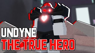 THEY ADDED UNDYNE: THE TRUE HERO AND ITS OP || SoulShatter / Undertale Test Place Reborn ( Roblox )