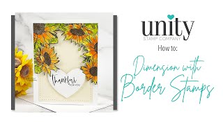 Unity Quick Tip: Dimension with Border Stamps