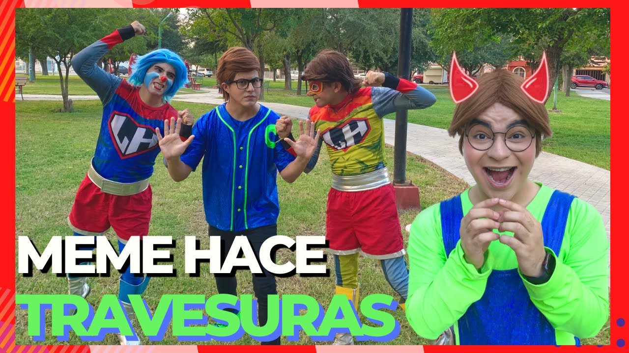 MEME HACE TRAVESURAS 😡 MEME SE PORTA MAL | YOMI LUCHAHEROE