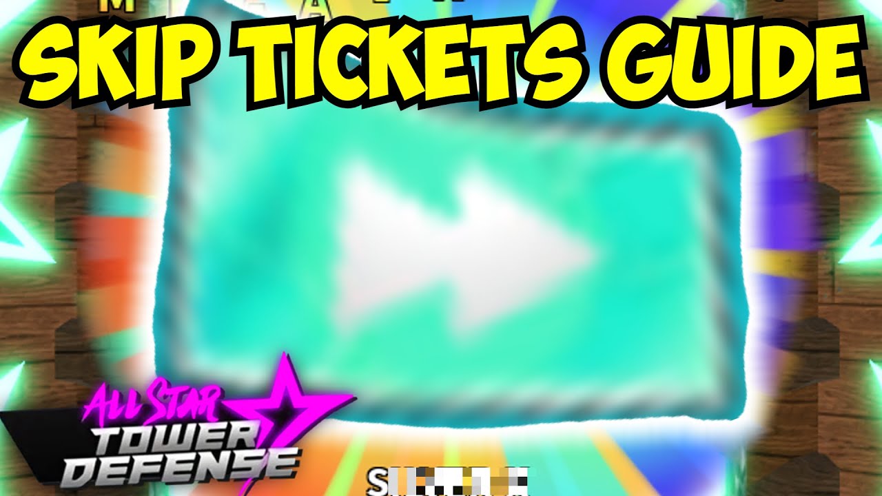 How To Get & Use Skip Tickets In Roblox ASTD - Games Adda