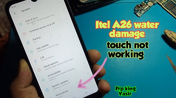 ITEL A26 TOUCH NOT WORKING/ITEL A571L TOUCH REPAIR/ITEL A26 WATER DAMAGE TOUCH NOT WORKING/WATER DAM