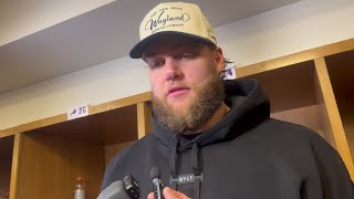 Bills tackle Ryan Van Demark on the Steelers hitting Josh Allen