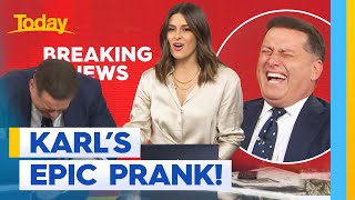 Karl pulls off an epic prank on Sarah! | Today Show Australia