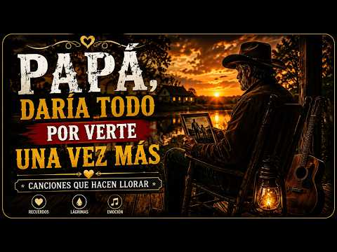 PAPÁ...TODAVÍA NECESITO HABLAR CONTIGO 💔| Dark Country para Hijos que Extrañan a su Padre