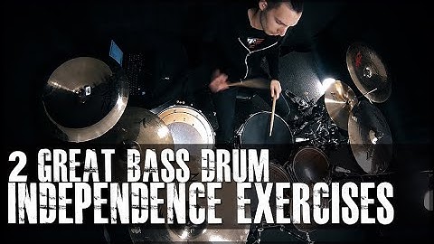 2 GREAT Bass Drum Independence Exercises - James Payne